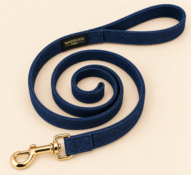 Laisse denim - Collection Indigo
