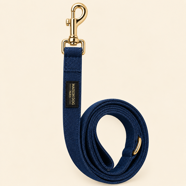 Laisse denim - Collection Indigo